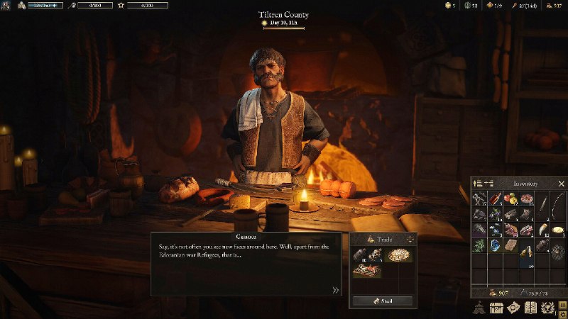 战争传说/Wartales《Wartales》是一款开放世界 RPG 游戏，你将带领一群雇佣兵在浩大的中世纪宇宙中进行探索，寻觅财富