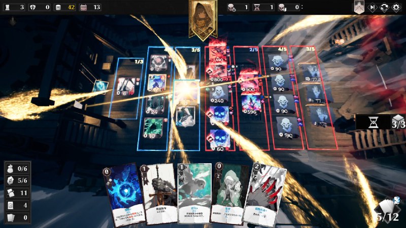 凛冬前线/FrostBound凛冬前线 / FrostBound 是一款以无尽寒冬为背景的肉鸽卡牌游戏