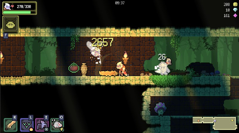 护林猿神/Dunjungle《护林猿神》是一款动作要素十足的像素地牢冒险