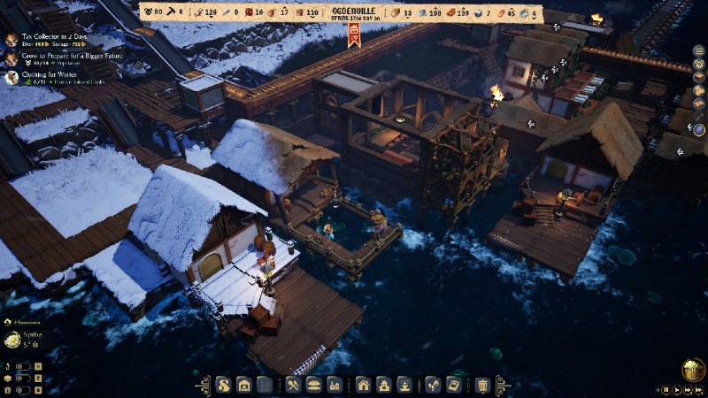 鼠宝小镇/Whiskerwood以猫大人之姿，压迫辛勤工作的鼠鼠们建立家园，让它们臣服在你的猫掌之下！这款城市建造游戏具备精细的生产链与模拟机制