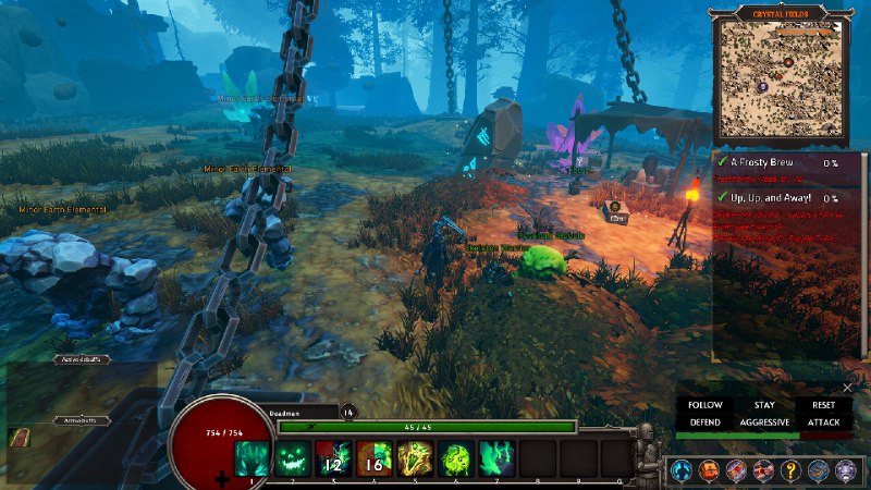 阿法隆/Afallon在40平方公里的开放世界单人RPG《Afallon》中，选择八大强力职业之一（每个职业均具备三种专精），探索一个随着你进度不断演变的动态世界，享受充满挑战的地下城、制作职业以及独特伙伴为你冒险助力的乐趣