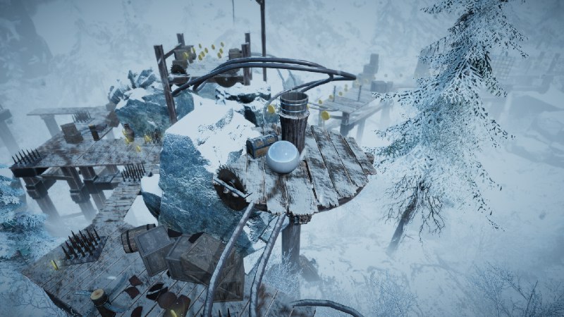 灵魂之球2/AtmaSphere 2踏上白雪皑皑的中世纪之旅！引导你的小球穿过雪覆的平台，克服障碍，收集道具