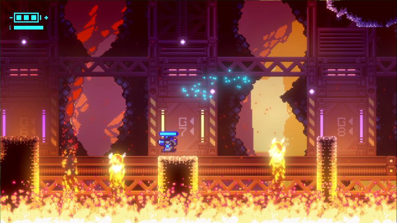 基因恐慌/Genopanic基因恐慌是一款像素风的类银河战士恶魔城平台冒险游戏