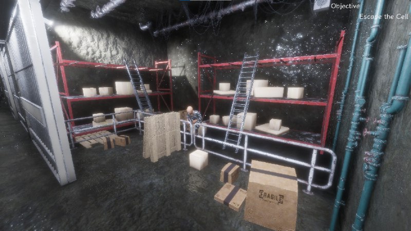 人造囚徒/Synthetic Captive《Synthetic Captive》是一款第一人称潜行逃脱游戏，旨在展现最可怕的怪物源自人类的心灵