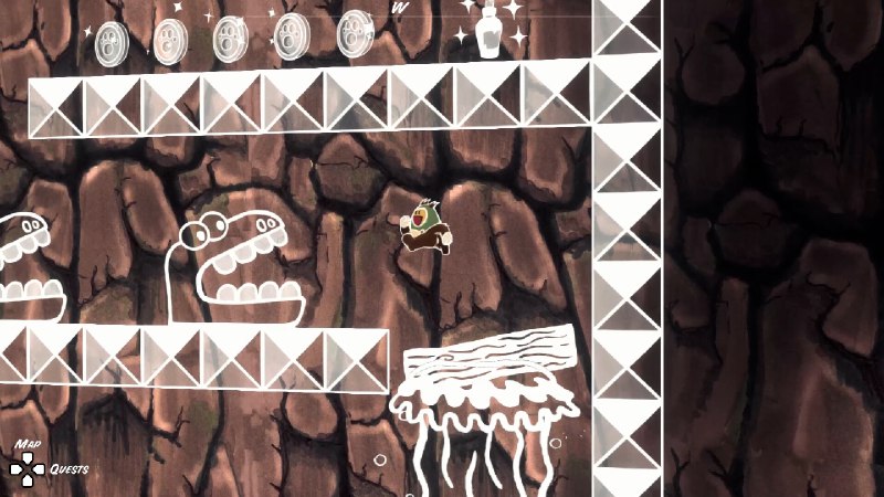 瑞菲与河畔镇/Ruffy and the Riverside在Ruffy and the Riverside中，你可以施展替换魔法，用来复制粘贴素材——将冰变成熔岩或将瀑布变成藤条