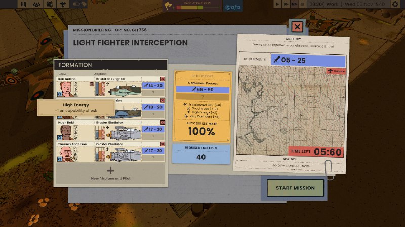 王牌基地/Ground of Aces在第二次世界大战中远程指挥一个空军基地