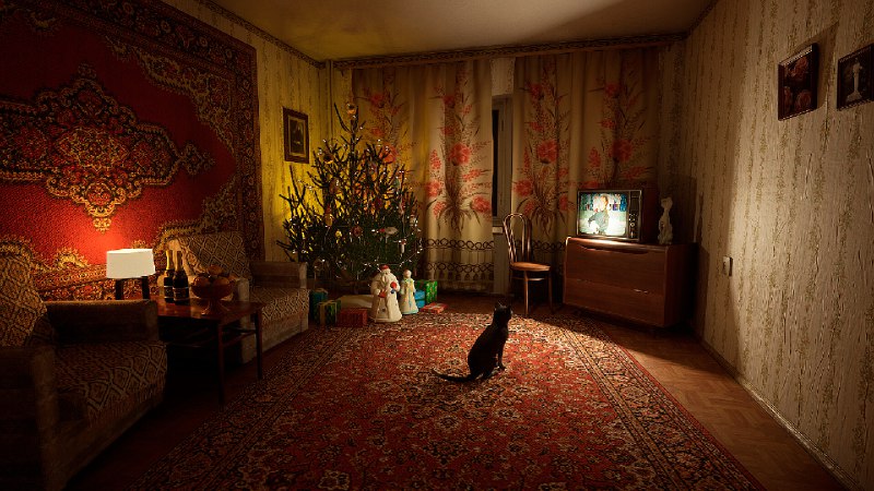 苏维埃旧梦/PanelkaPanelka 是一款充满怀旧感和放松感的游戏，让你沉浸在后苏联时代的氛围中