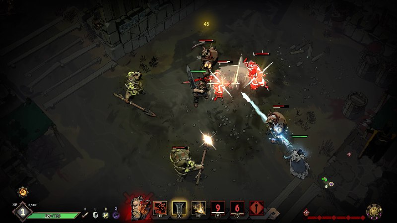 鸦卫奇旅/Ravenswatch古老的民间故事与传说中那些早已陨落的英雄们：你们的世界已被噩梦入侵和腐蚀，摆在你们眼前的将是一场生死存亡之战