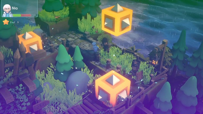 深渊中的小神/Little Gods of the Abyss与妮娅一起，踏上治愈破损之门的旅程