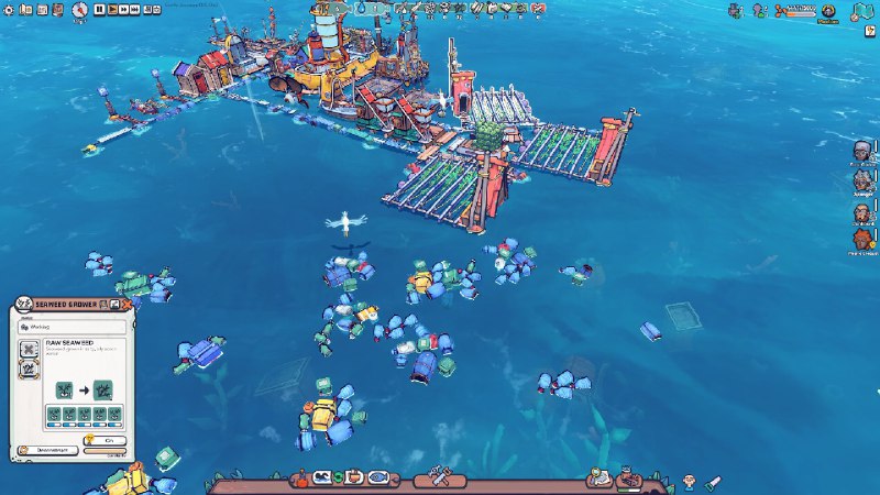 漂流品/浮游世界/Flotsam垃圾浮岛城镇生存游戏！努力从海面搜寻宝贵的垃圾，发展您的城市，同时尽力在这个丰富多彩的劫后世界中生存下来