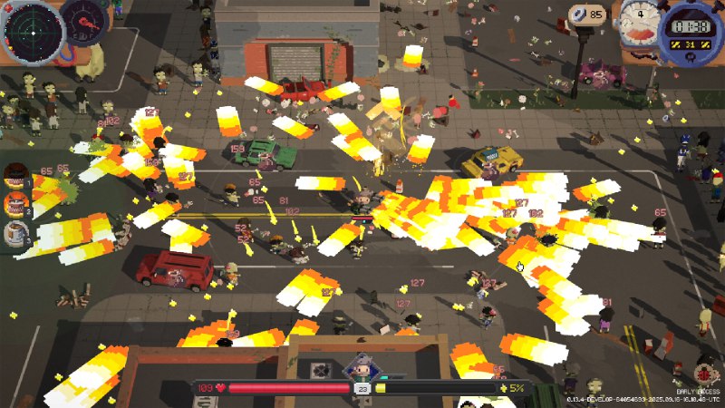 死亡日：狂杀末路/Deadly Days: Roadtrip踏上你的末路之旅吧：在子弹横飞的荒诞梦境里尽情搜刮、射击、碾碎尸潮！你将从一个站点杀到下一个站点，搜寻燃油，再及时撤退