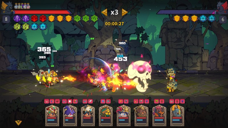 魔法书自走棋：契约/Magicbook AutoBattler: Contract《魔法书自走棋·契约》是一款融合了RPG与肉鸽的全新策略自走棋，在魔法书的世界里，玩家可以尽情搭配，享受无尽的战斗