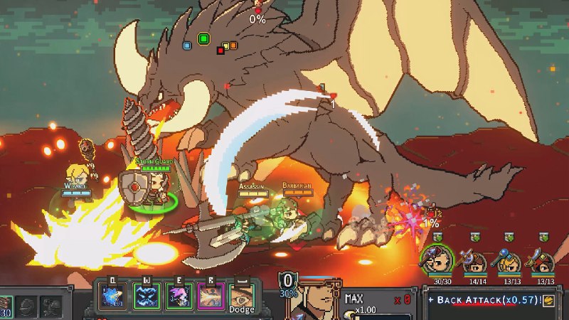 地下城骑士团/Final Knight《地下城骑士团》是一款结合了肉鸽元素的横板动作闯关游戏，你将和你的伙伴共同组建一支包含多种职业的冒险团队，通过领取任务击杀敌人，获得装备和道具，从而构筑独特的冒险队伍