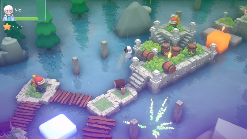 深渊中的小神/Little Gods of the Abyss与妮娅一起，踏上治愈破损之门的旅程