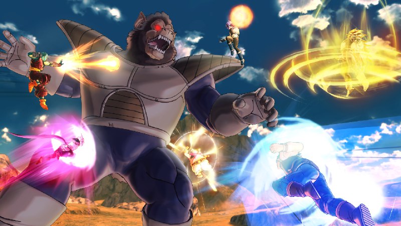 龙珠: 超宇宙2/DRAGON BALL XENOVERSE 2《龙珠：超宇宙2》是一款由万代南梦宫制作并发行的格斗游戏，本作是《龙珠：超宇宙》的第二部正统续作
