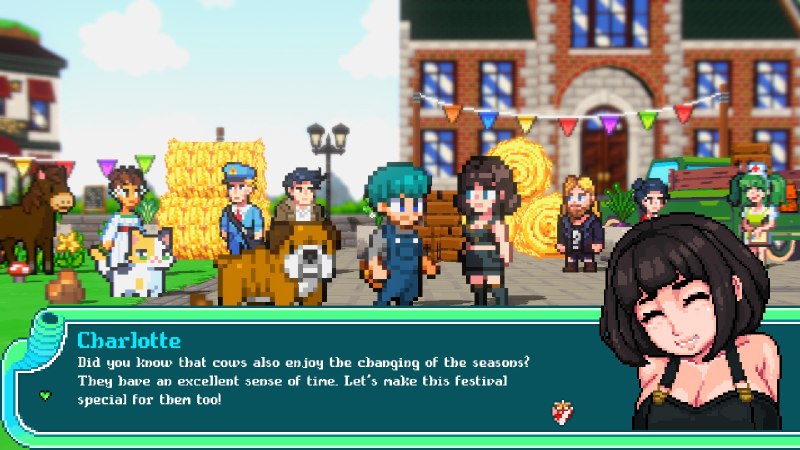 富饶之乡/Cornucopia玉米地》是一款迷人的 2.5D 像素艺术农场模拟 RPG 游戏，拥有创新的土壤/堆肥系统、动物拍卖和宠物伴侣