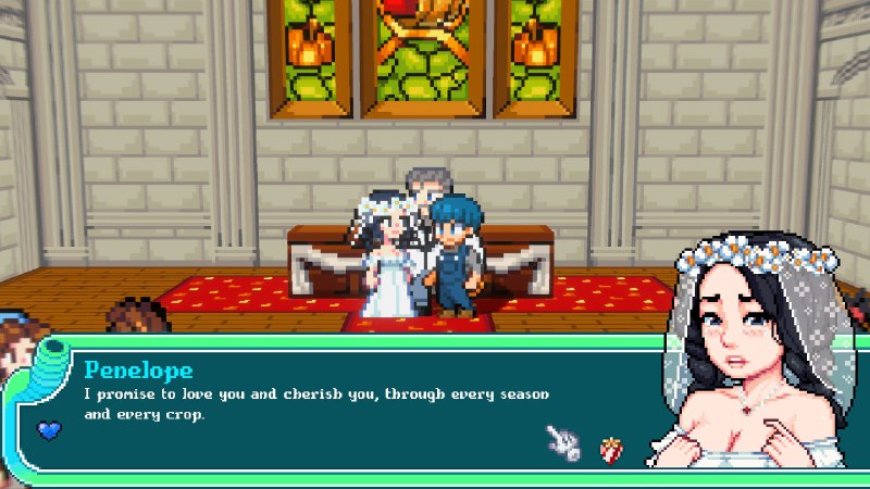 富饶之乡/Cornucopia玉米地》是一款迷人的 2.5D 像素艺术农场模拟 RPG 游戏，拥有创新的土壤/堆肥系统、动物拍卖和宠物伴侣